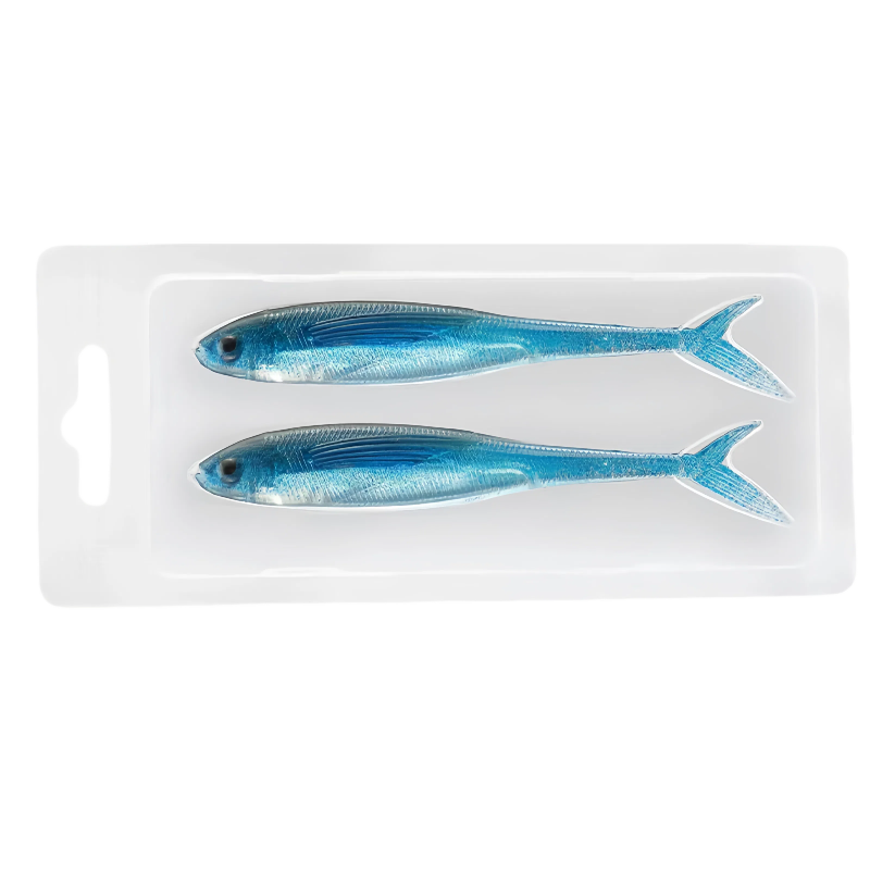 2PC T Tail soft bait
